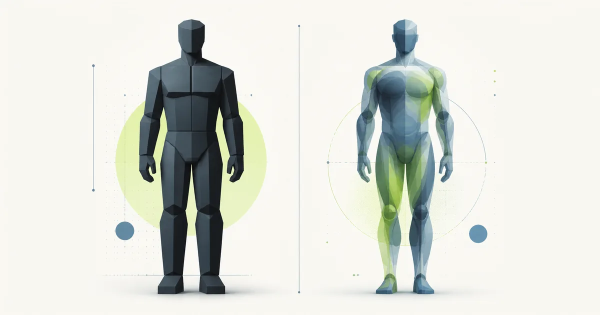 BMI oder Koerperfettanteil: wann welche Zahl in die Irre fuehrt